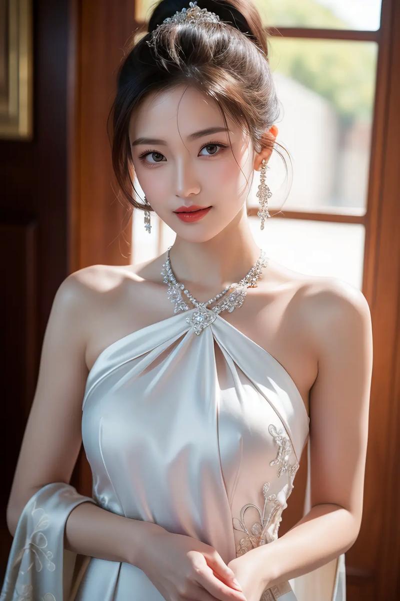 《拉开裙子直接做